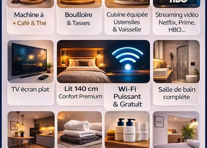 Apartment Gare Centre Parking