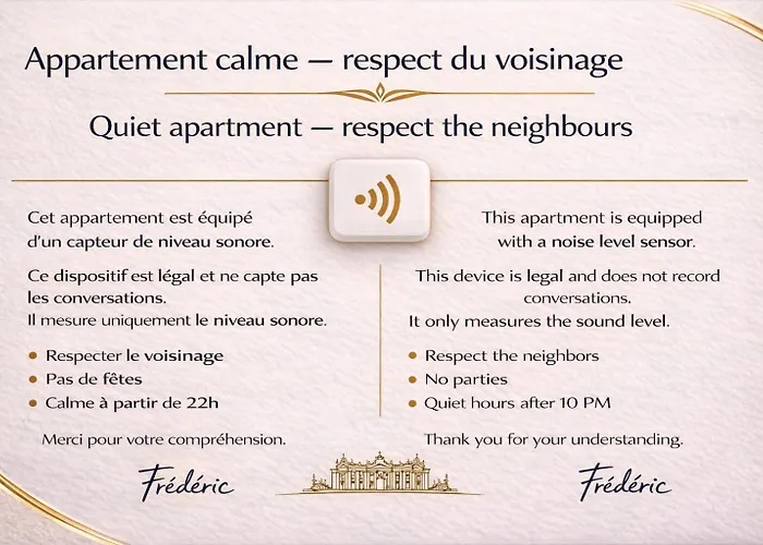 Gare Centre Parking Apartment *